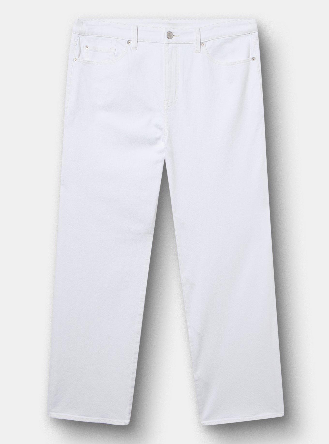 Baggy High-Rise Straight Jean, NEW WHITE, hi-res