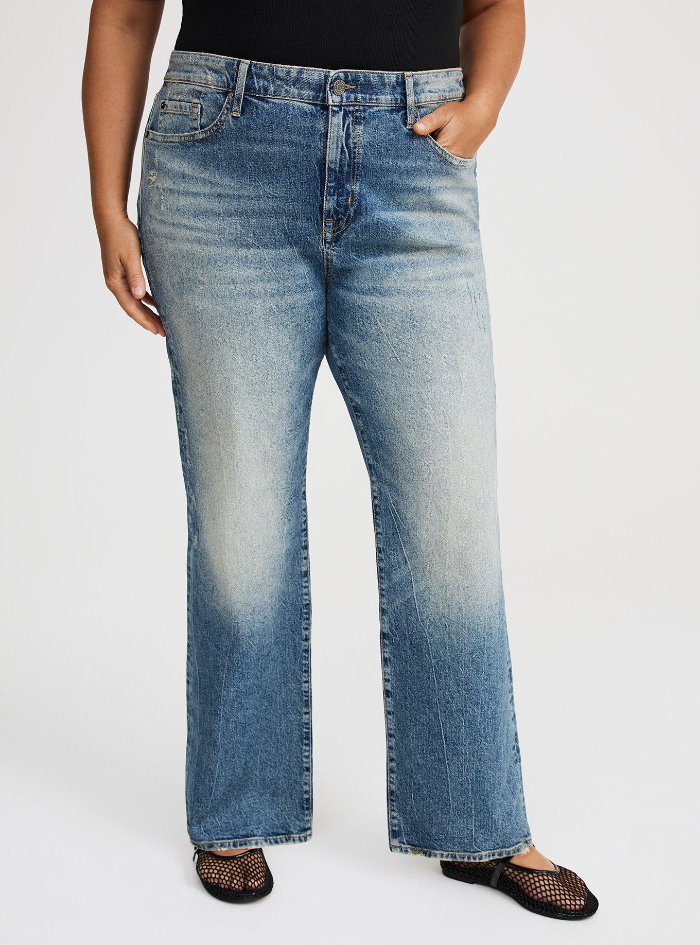 Baggy High-Rise Straight Jean