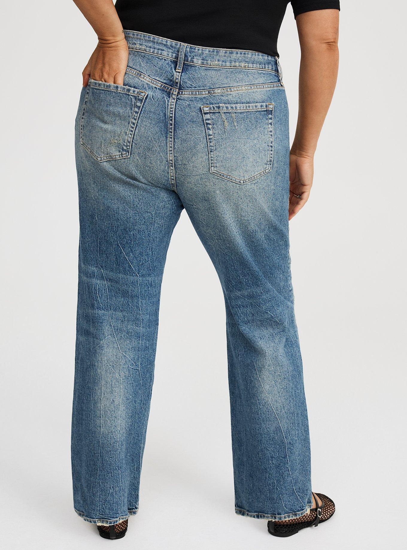 Baggy High-Rise Straight Jean