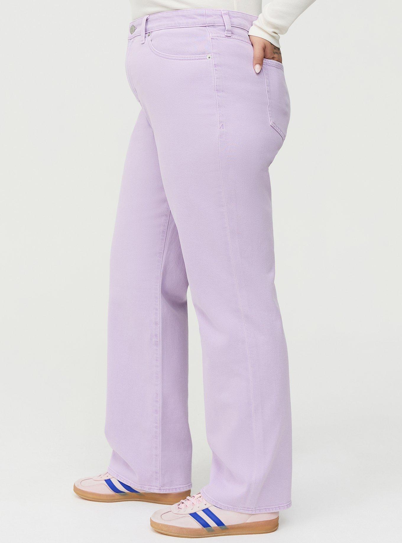 Baggy High-Rise Straight Jean, ENGLISH HYACINTH, alternate