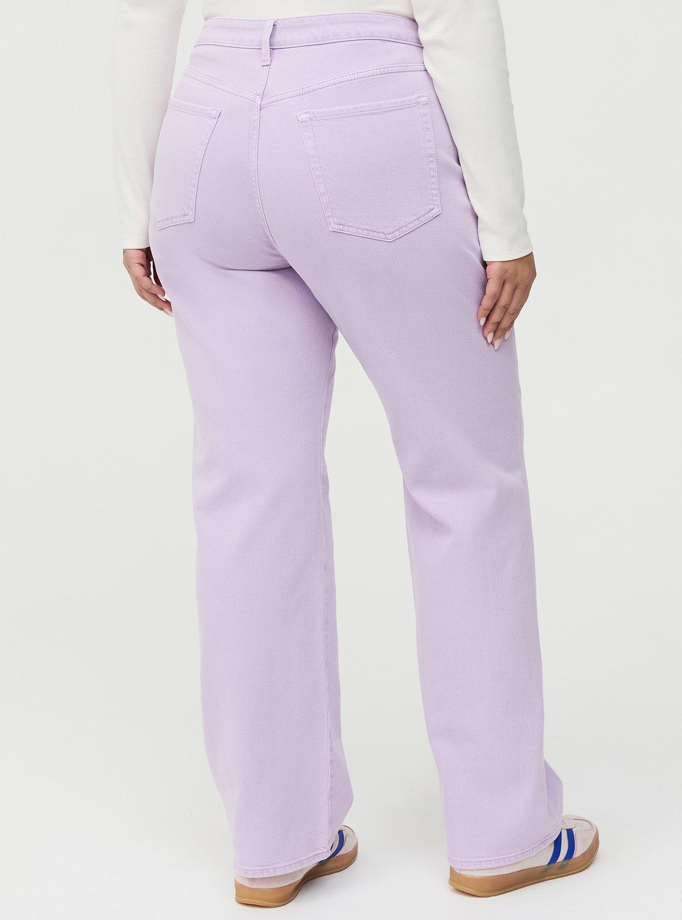 Baggy High-Rise Straight Jean, ENGLISH HYACINTH, alternate