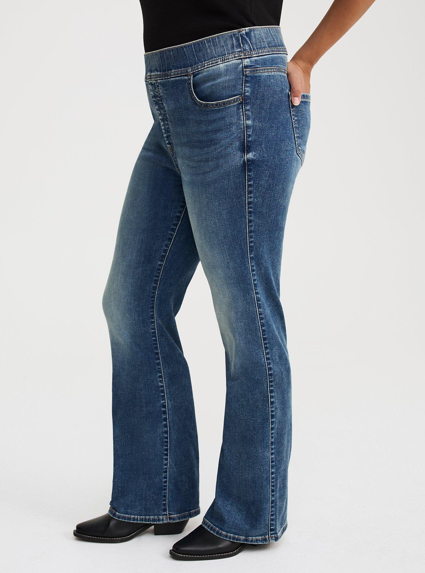 High-Rise Slim Boot Lean Jean