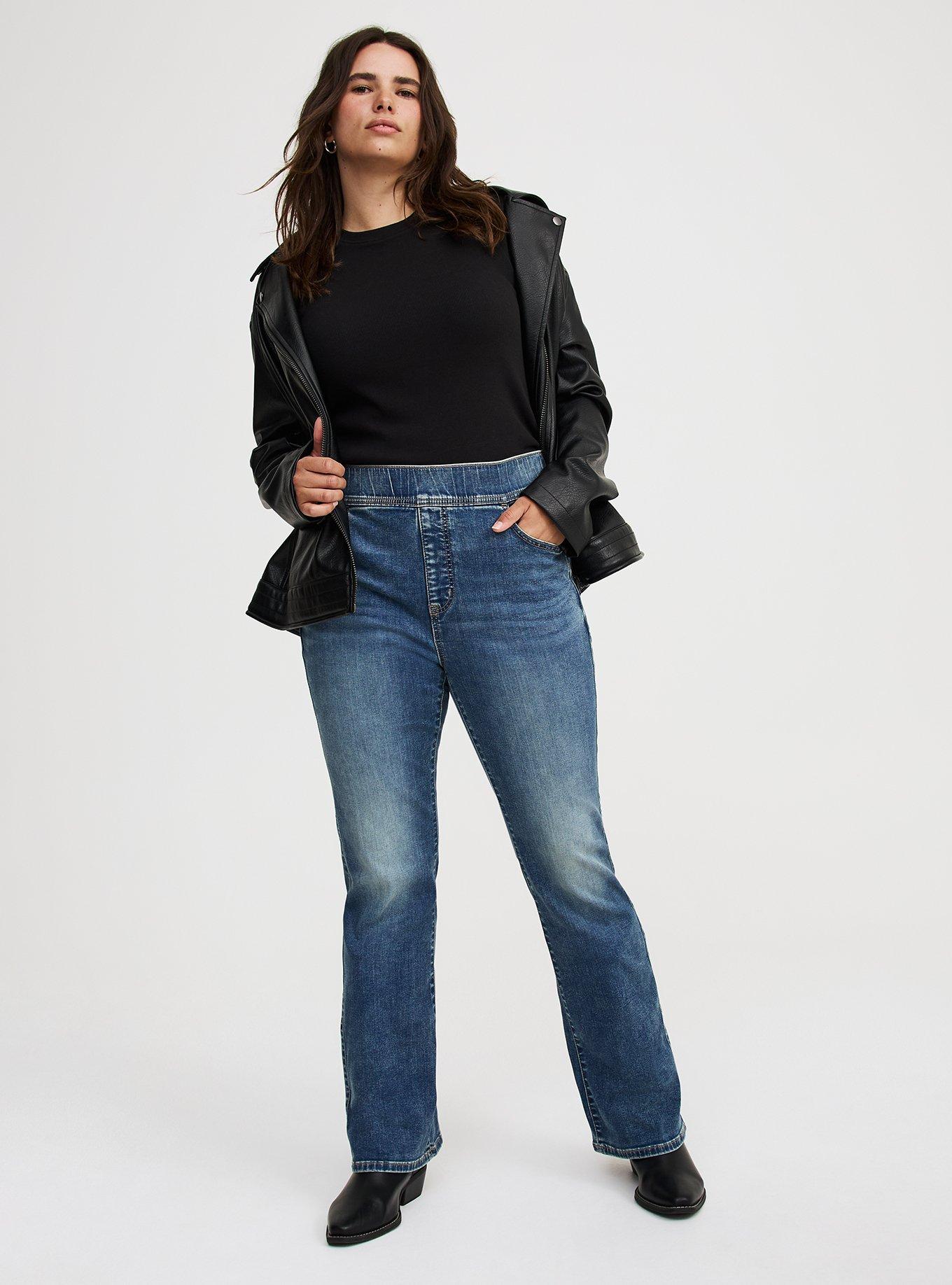 High-Rise Slim Boot Lean Jean