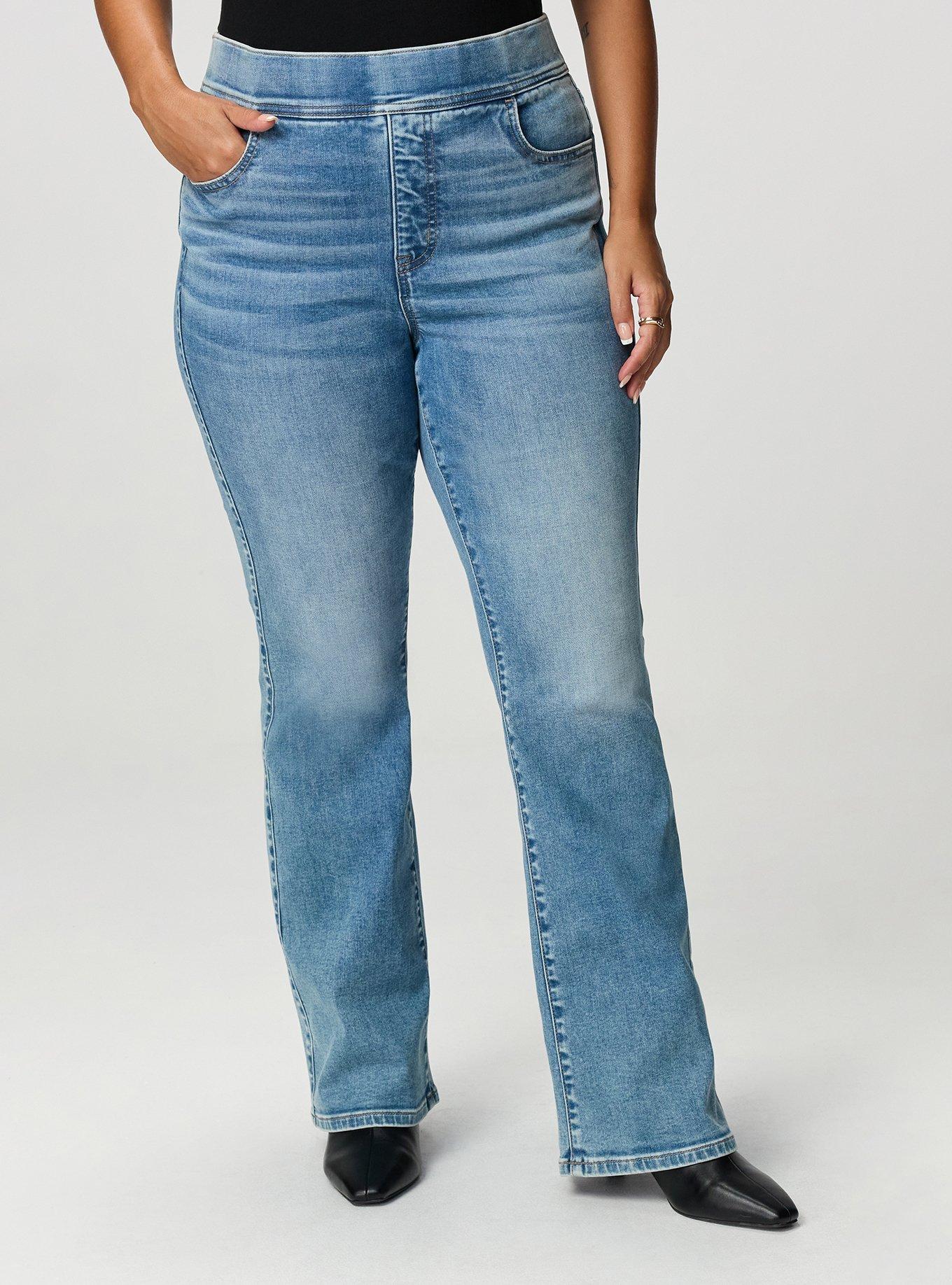 Plus Size High-Rise Slim Boot Lean Jean, HALO, alternate