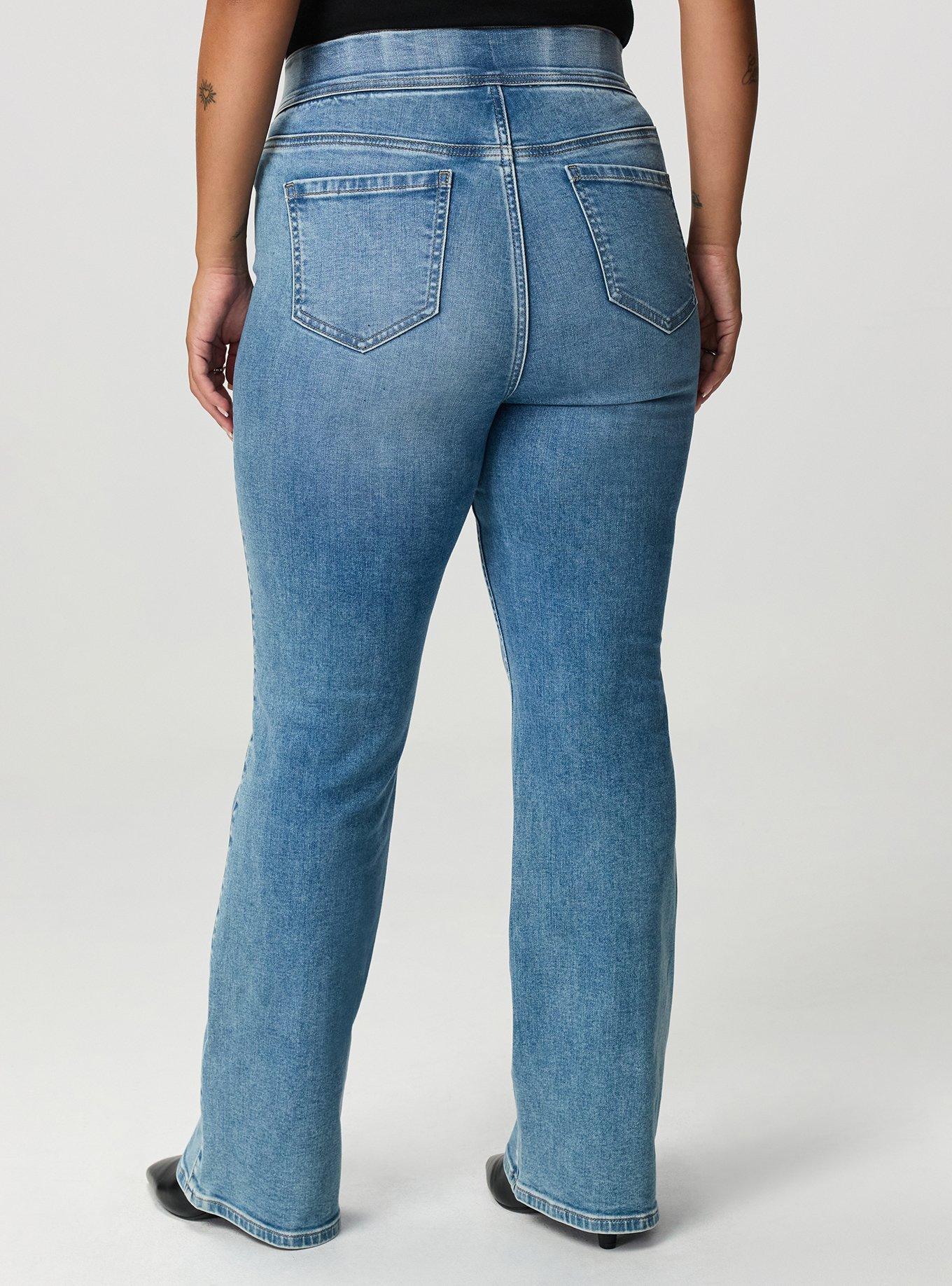 Plus Size High-Rise Slim Boot Lean Jean, HALO, alternate