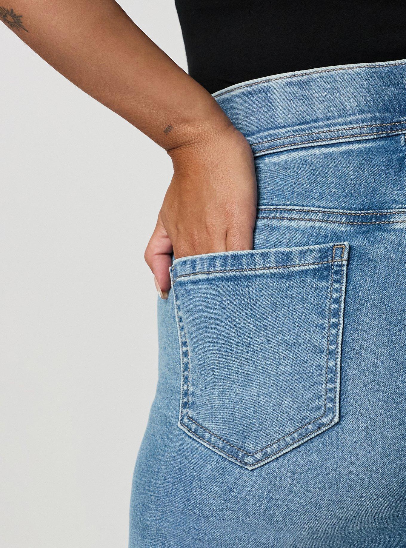 Plus Size High-Rise Slim Boot Lean Jean, HALO, alternate