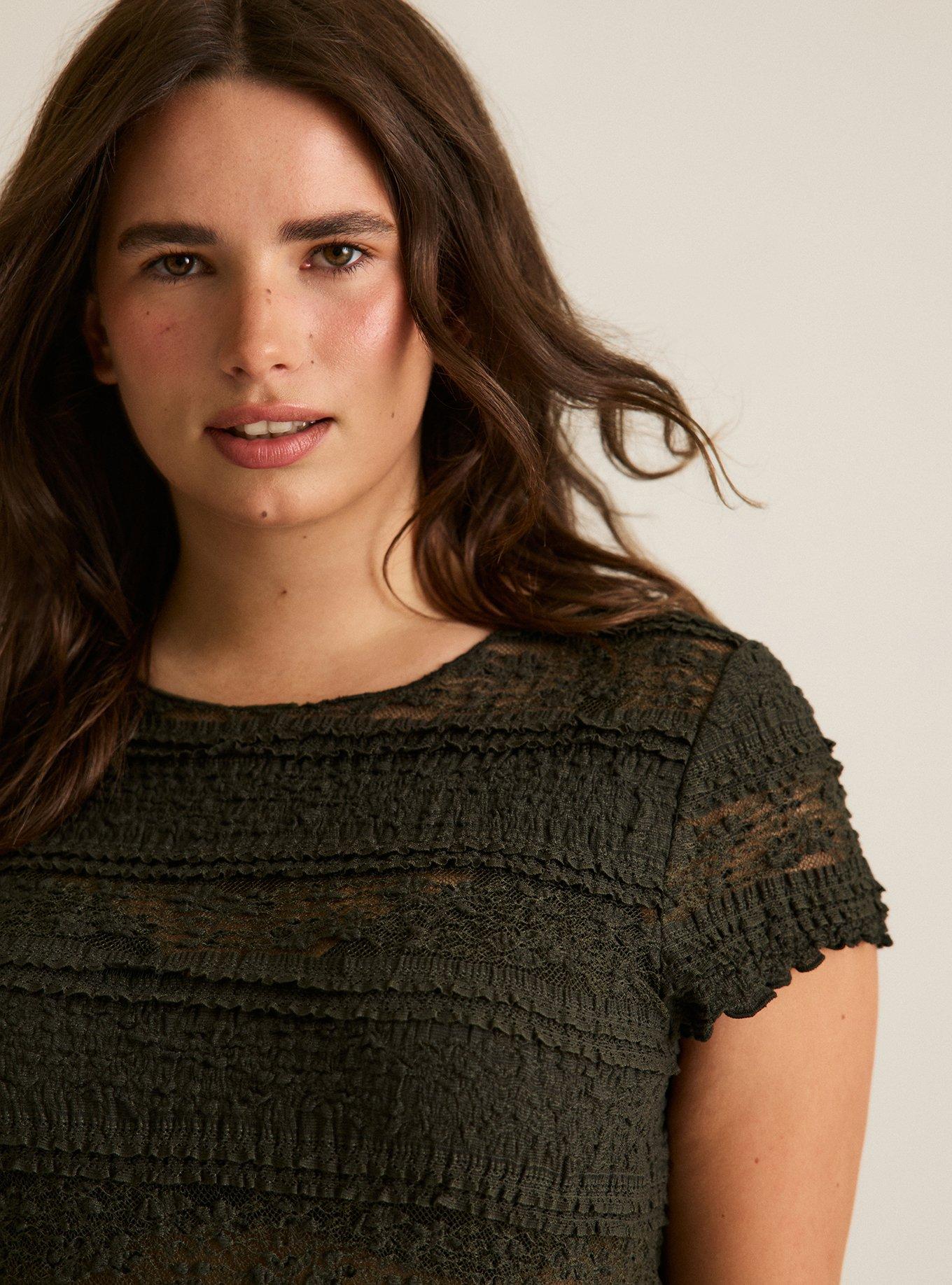 Festi Pieced Lace Top