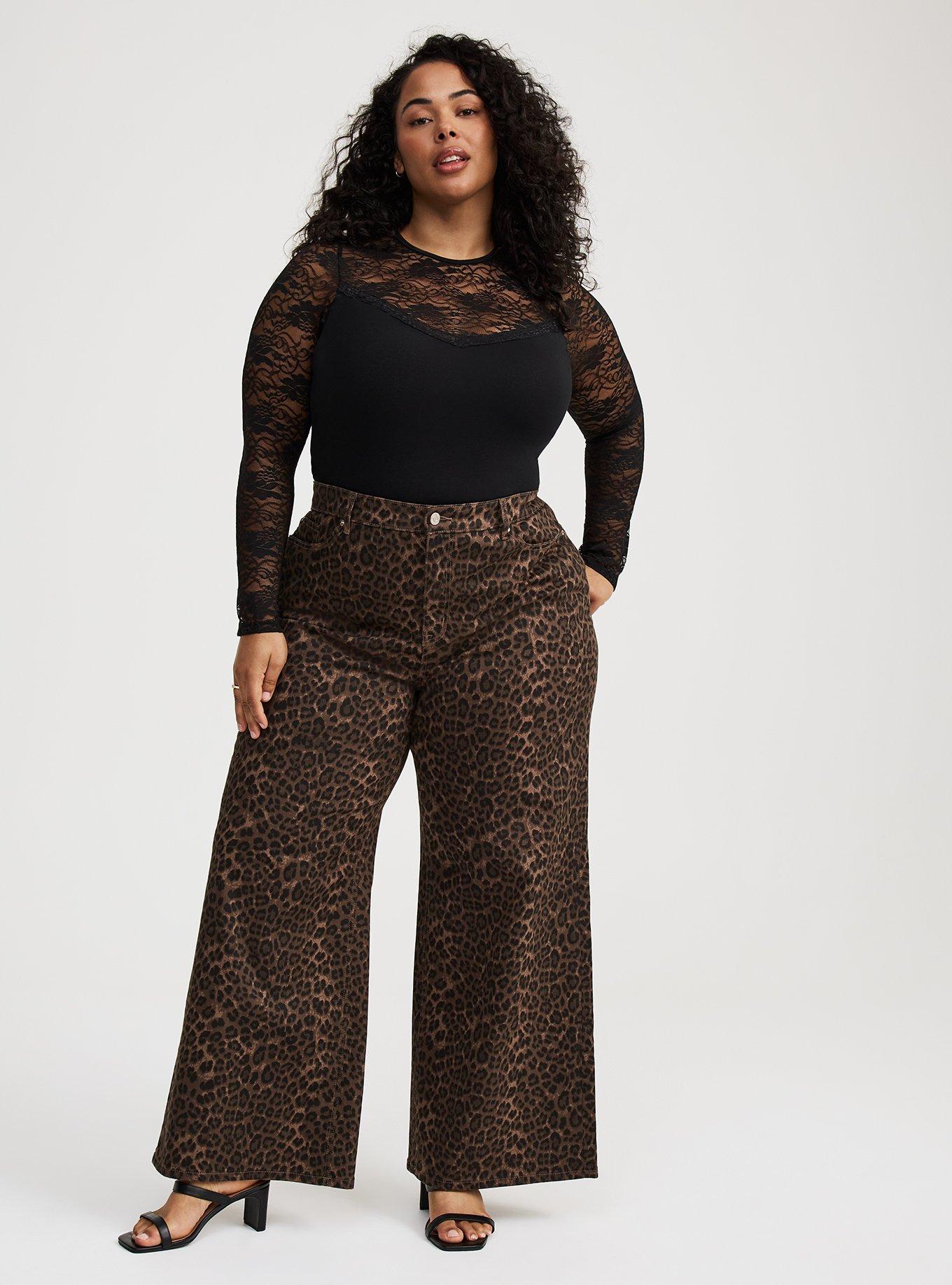 Foxy Lace Mock Neck Top