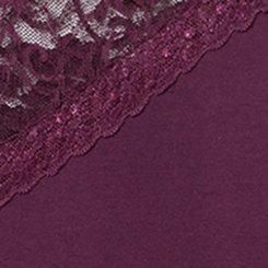 Foxy Lace Crew Top, WINTER BLOOM, swatch