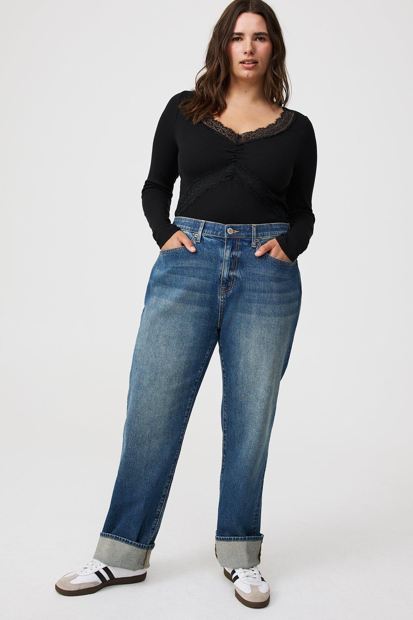 Lace Trim Top