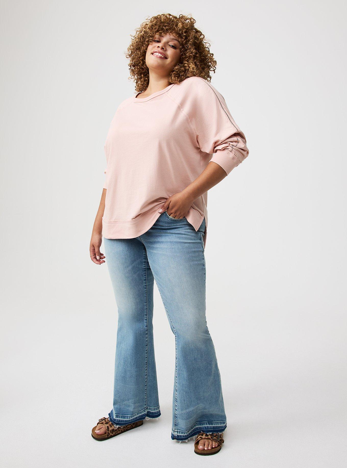 Crew Long Sleeve Dolman Tee