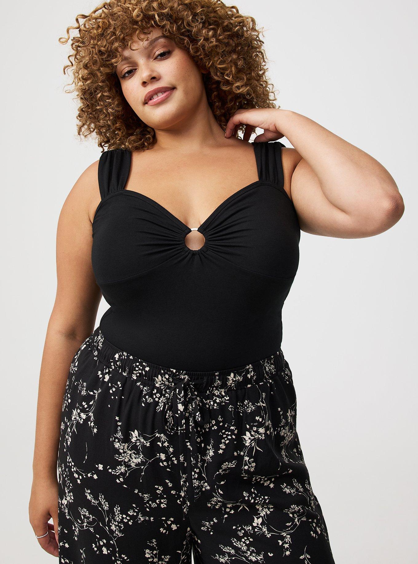 Foxy Shirred O-Ring Tank