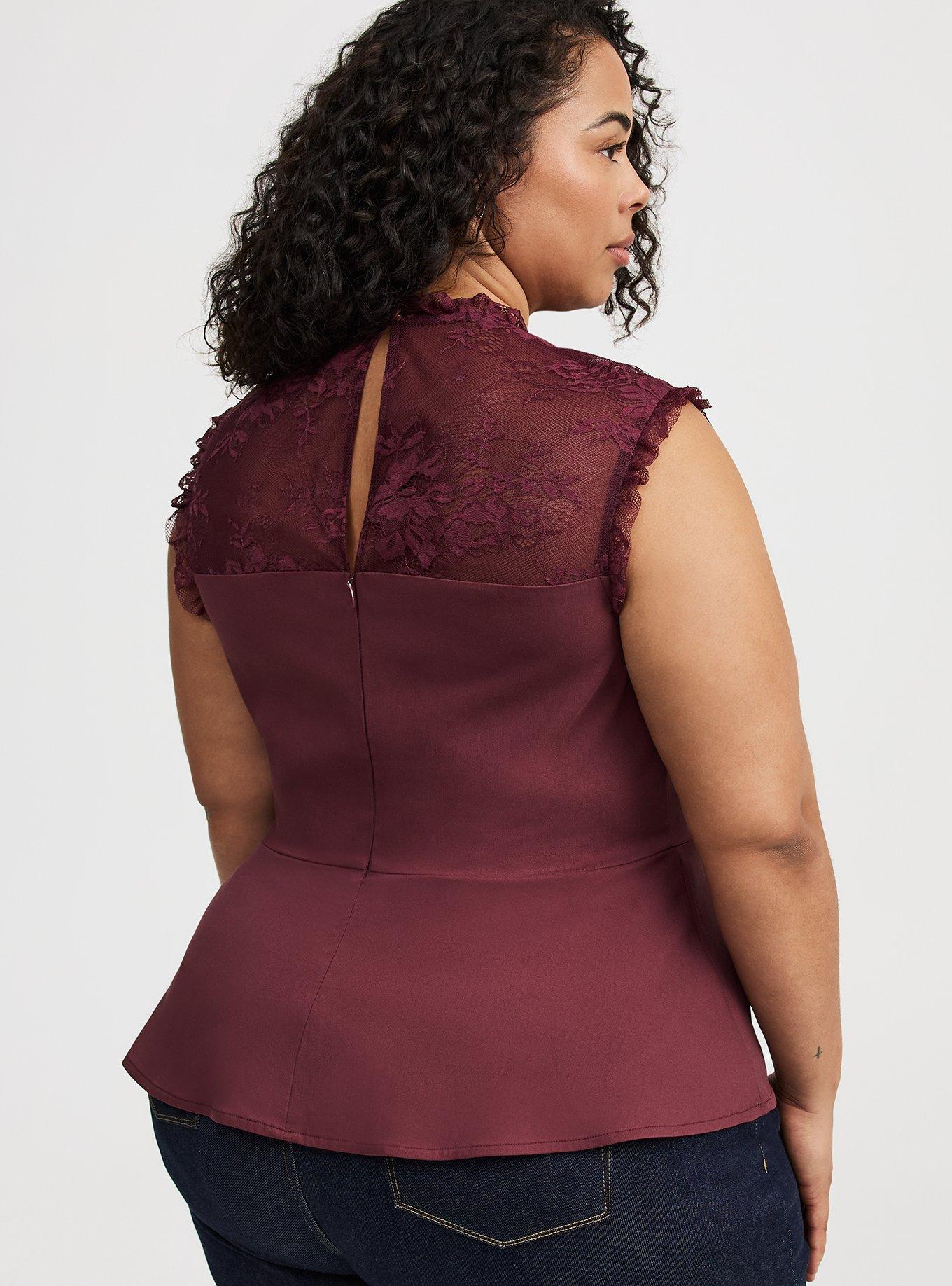 Bengaline Lace Top