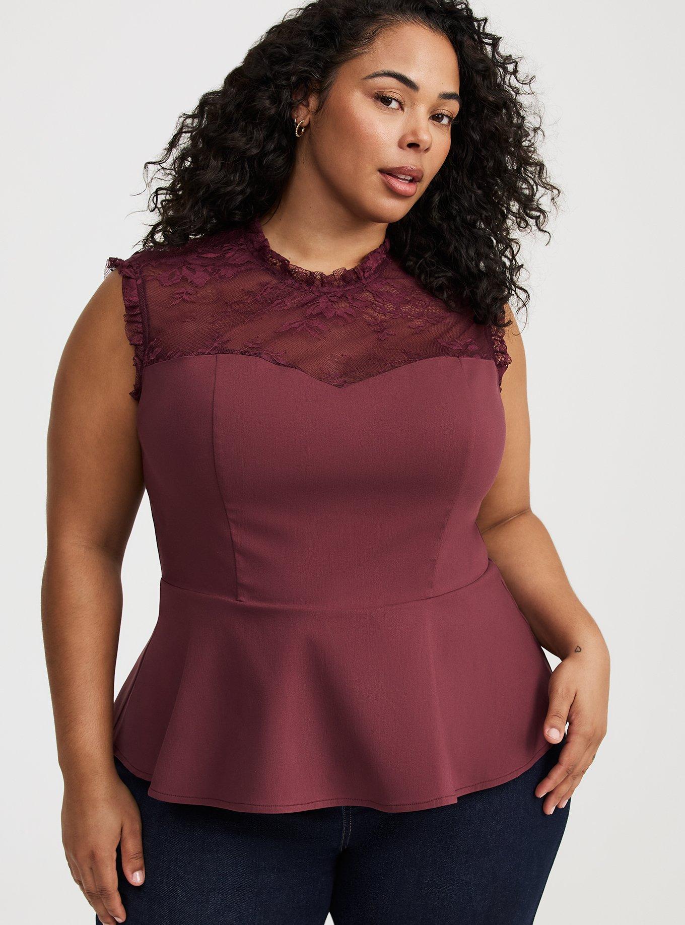 Bengaline Lace Top