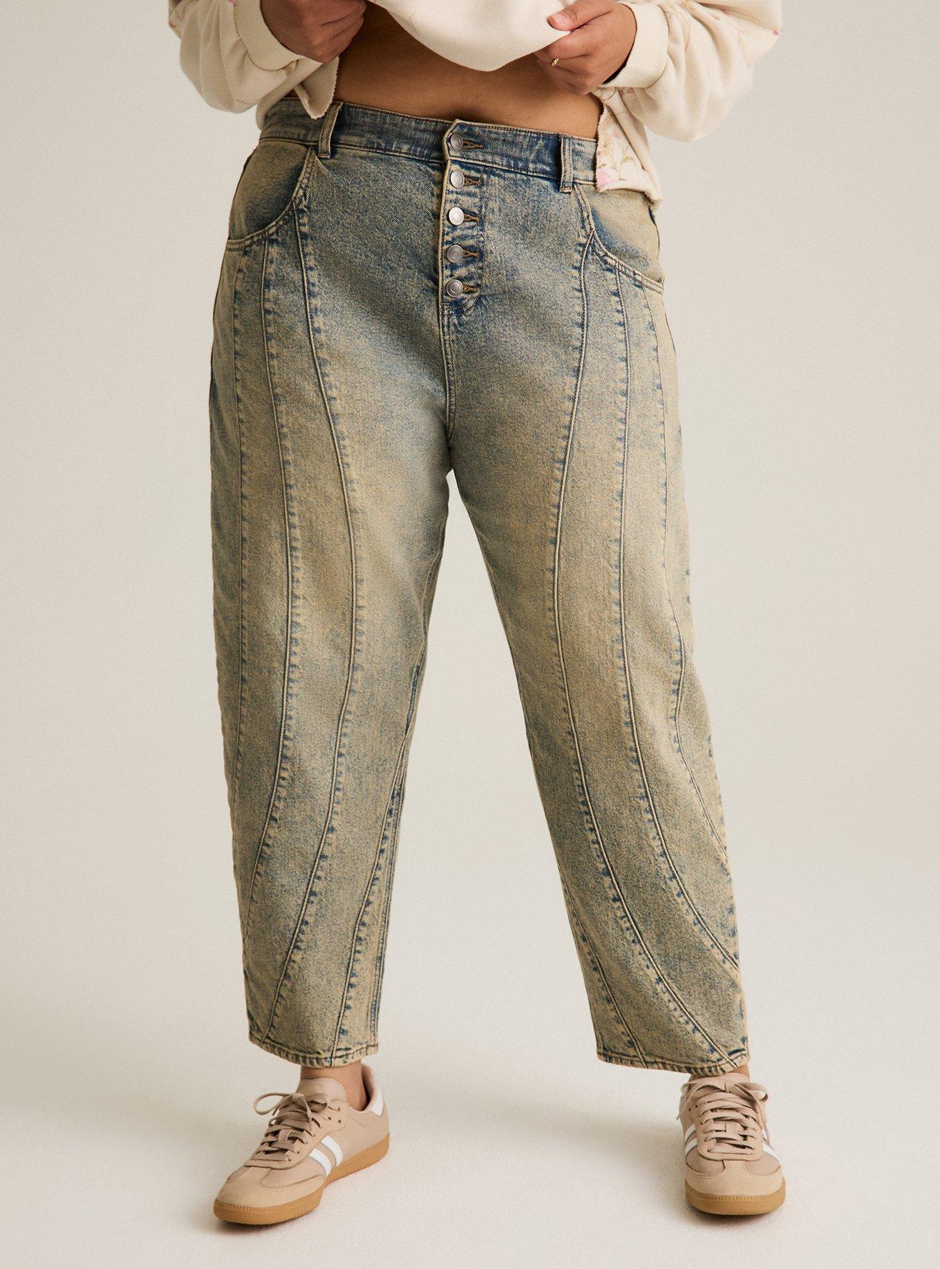 Festi High-Rise Barrel Jean