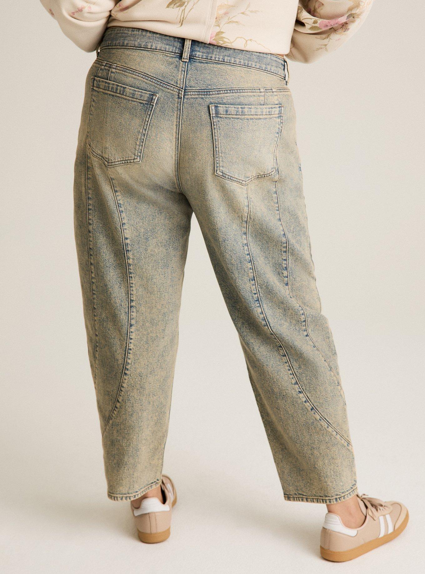 Festi High-Rise Barrel Jean