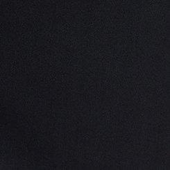 Wide Leg High-Rise Challis Pant, DEEP BLACK, swatch