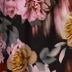 Wide Leg High-Rise Challis Pant, KOKO FLORAL DEEP BLACK/DIGIAL PRINT, swatch