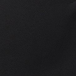 Relaxed Double-Breasted Crepe Blazer, DEEP BLACK, swatch