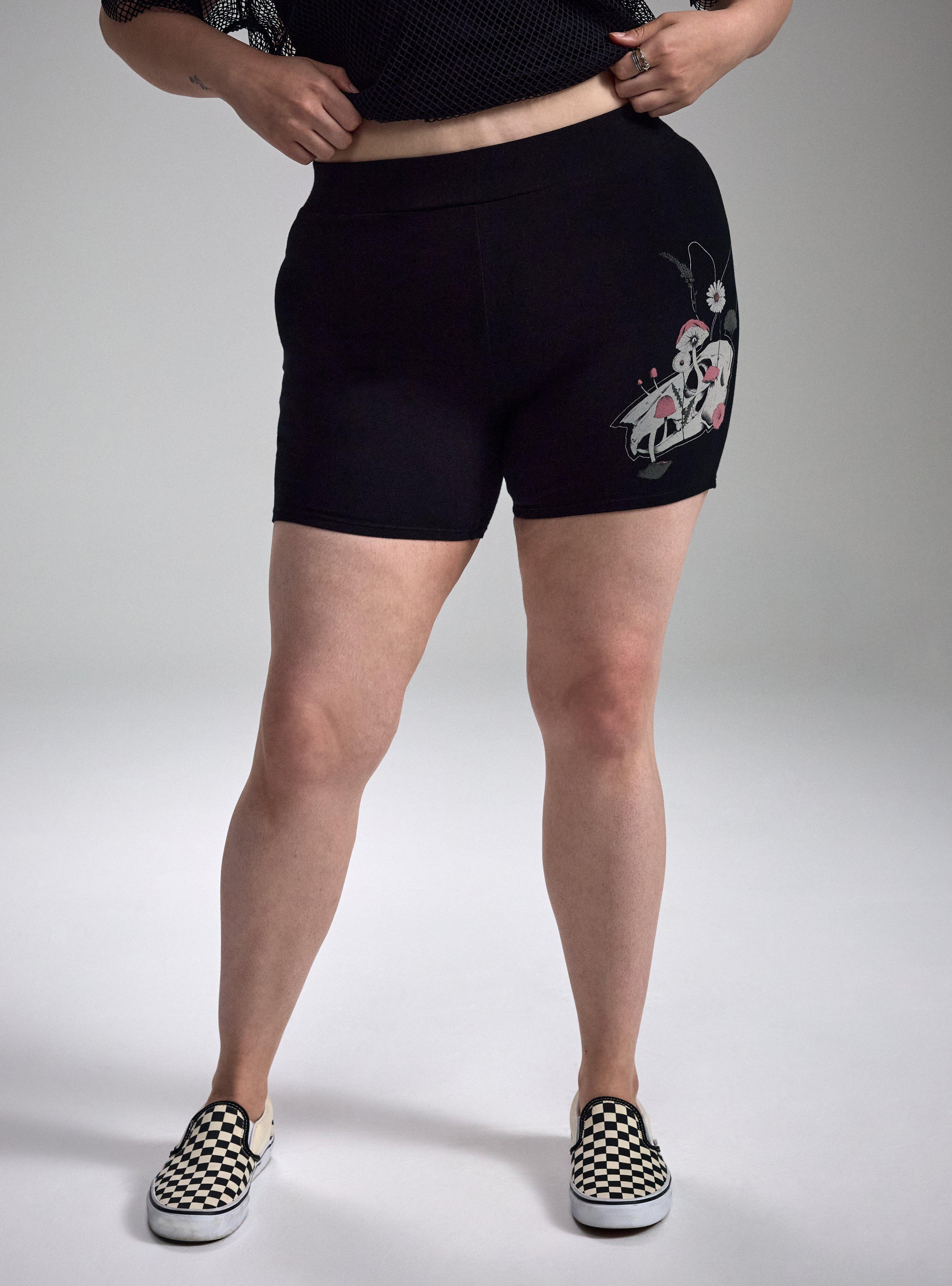 Nightfall Graphic Bike Short, RABBIT SKULL, alternate