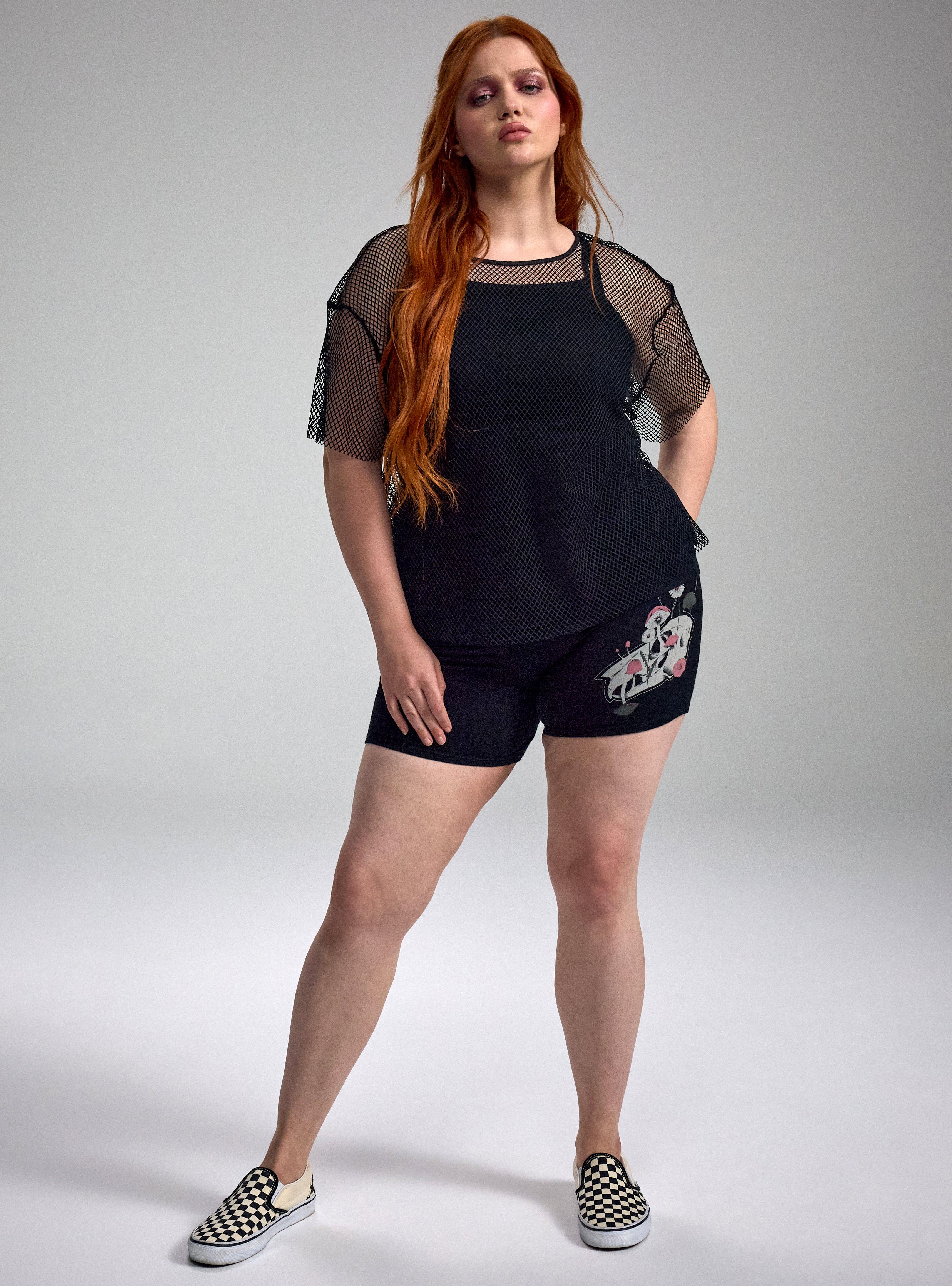 Nightfall Graphic Bike Short, RABBIT SKULL, hi-res