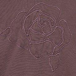 Plus Size Heritage Jersey Cropped Tee, ROSE SILHOUETTE POTENT PURPLE, swatch