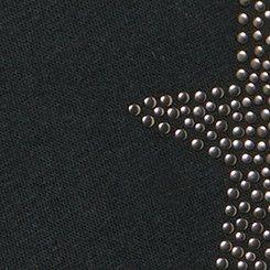 Relaxed Cozy Fleece Sweatshirt, SHINY STARS DEEP BLACK, swatch