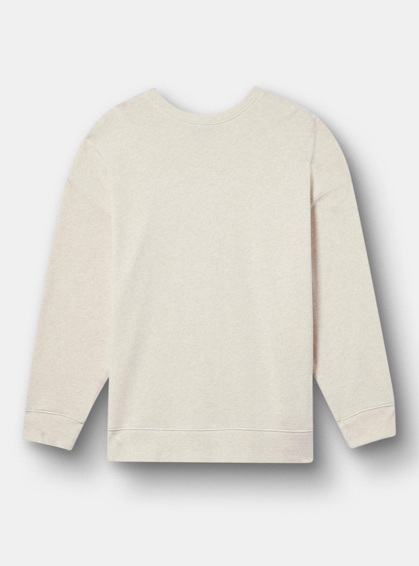 Relaxed Cozy Fleece Sweatshirt