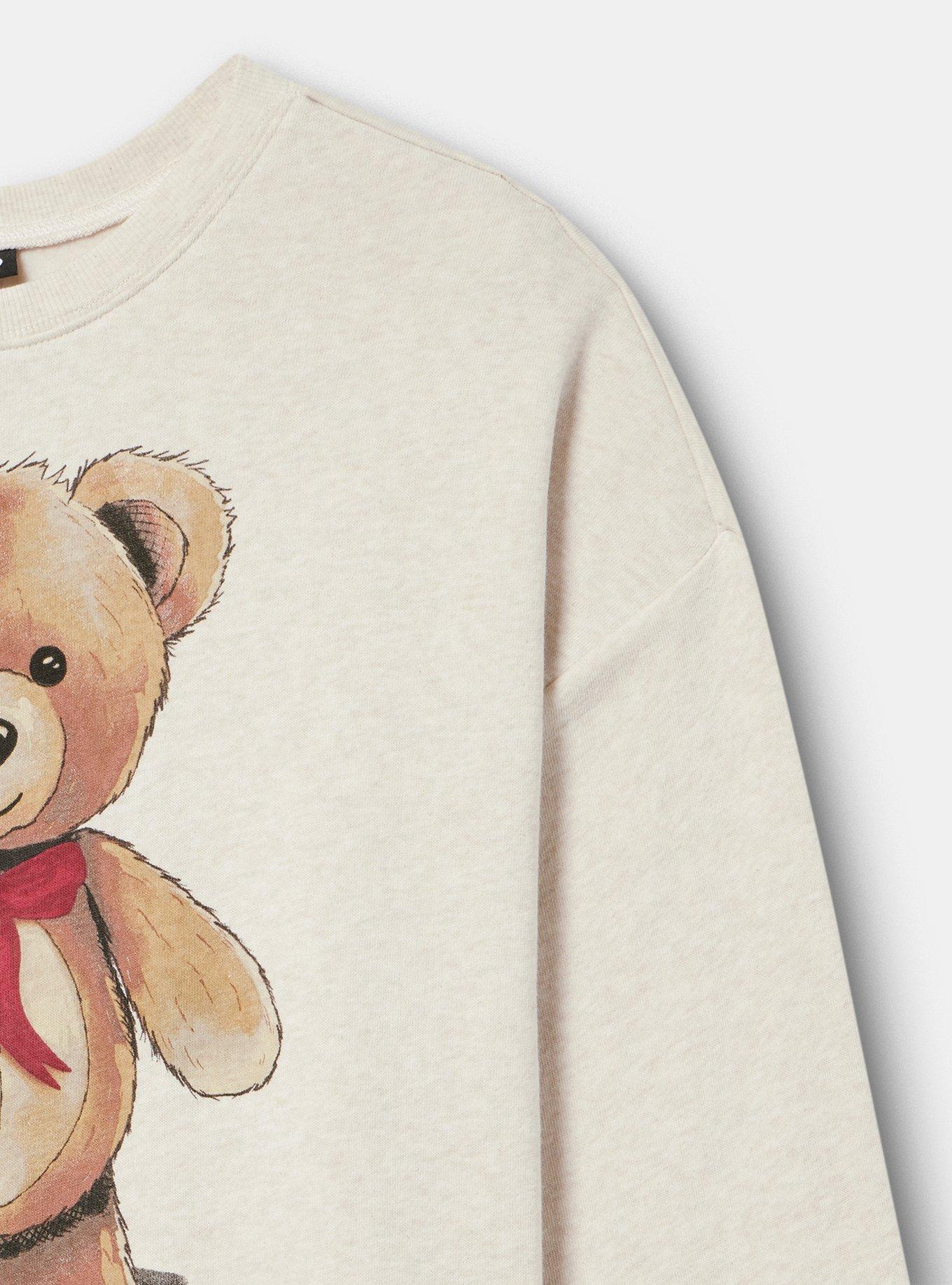 Relaxed Cozy Fleece Sweatshirt