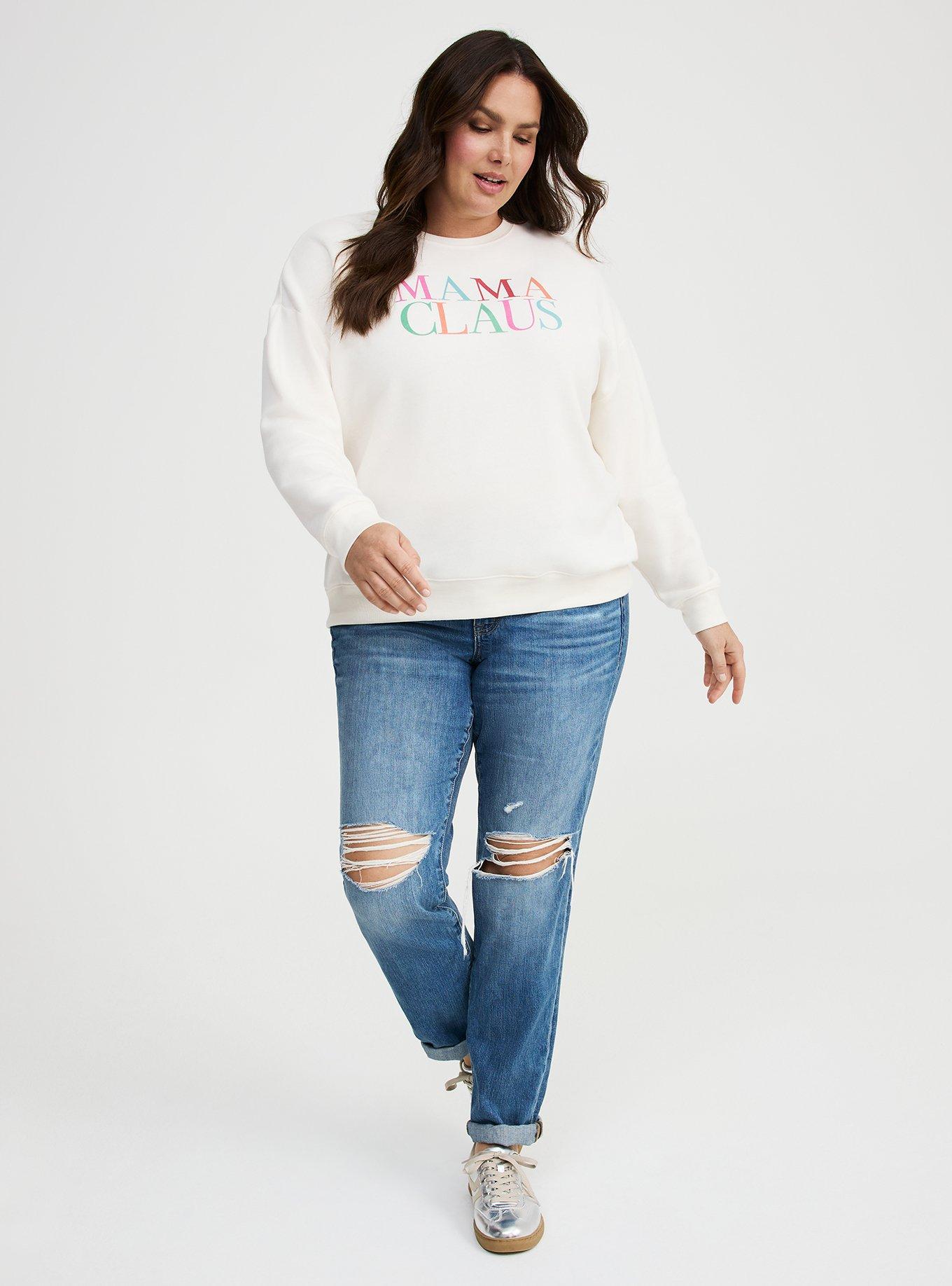 Relaxed Cozy Fleece Sweatshirt