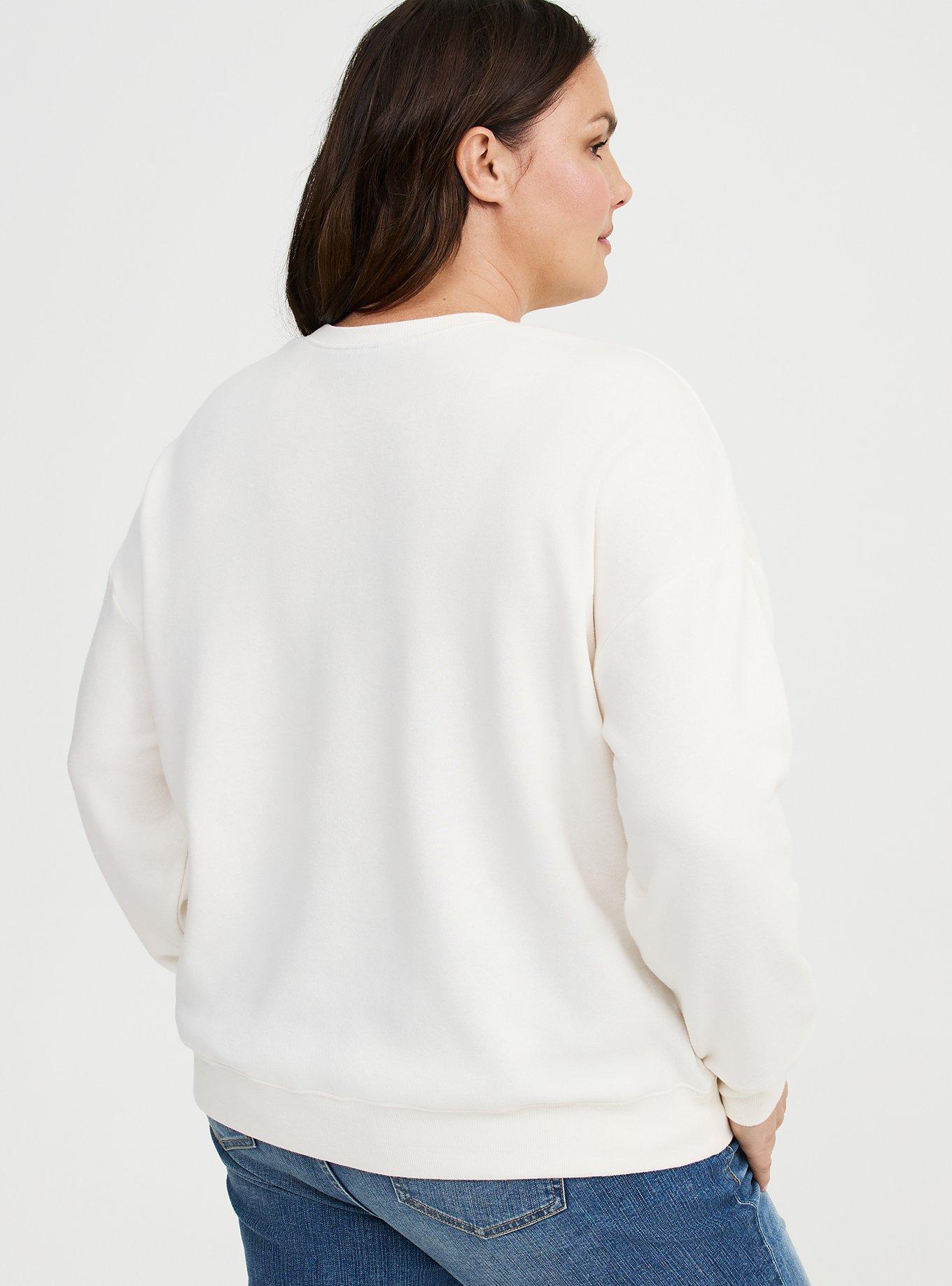 Relaxed Cozy Fleece Sweatshirt