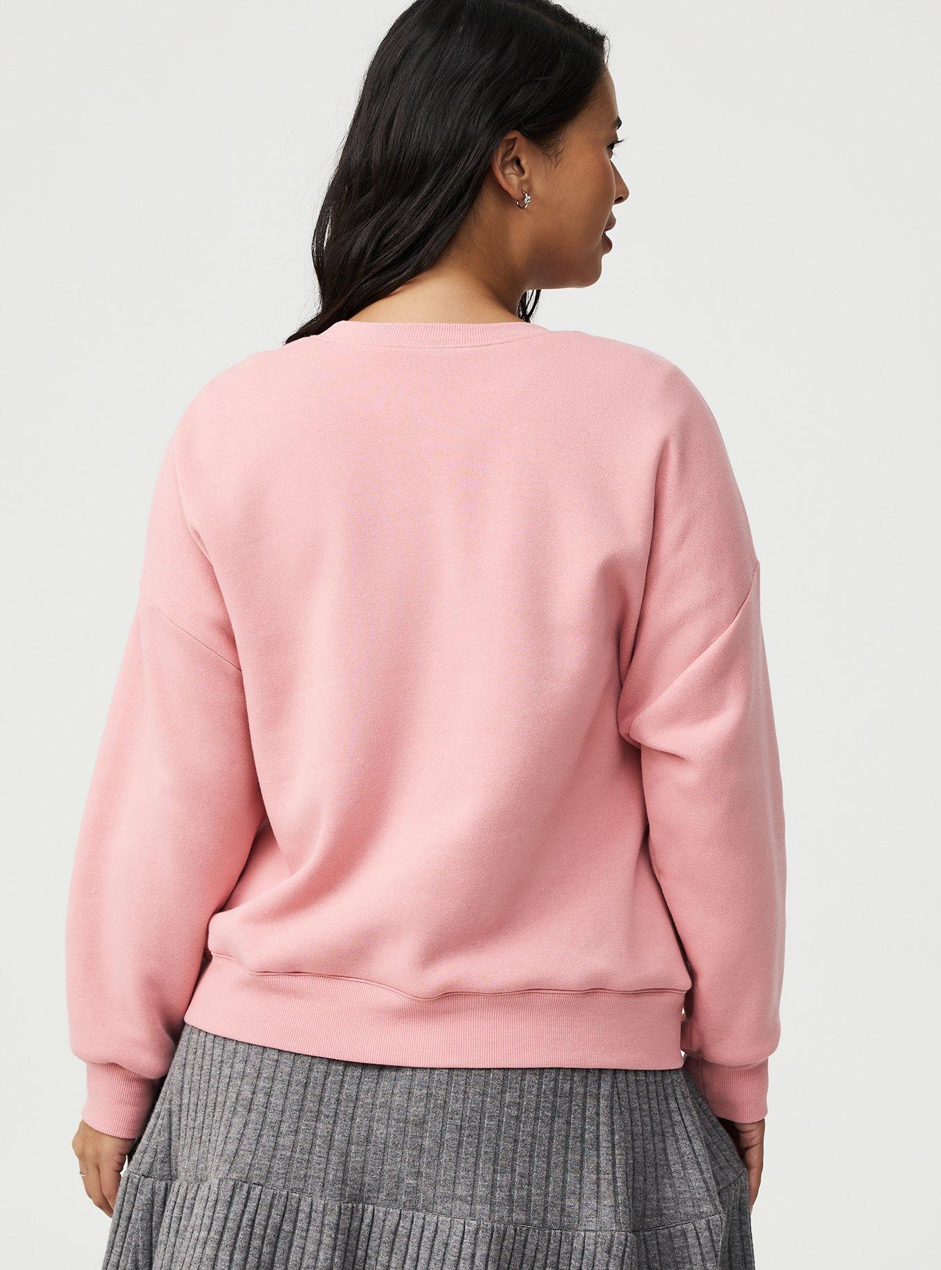 Relaxed Cozy Fleece Sweatshirt