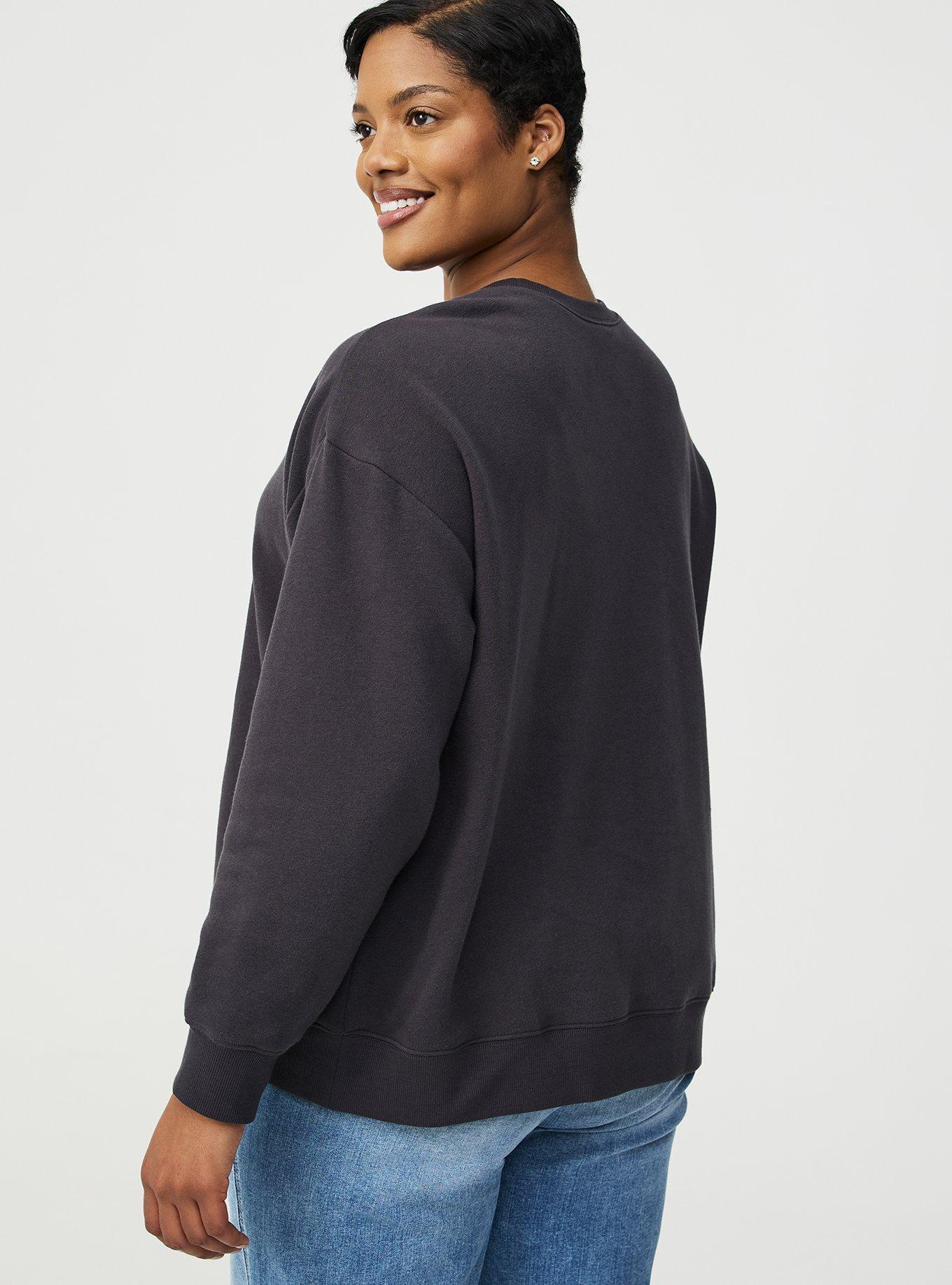 Relaxed Cozy Fleece Sweatshirt