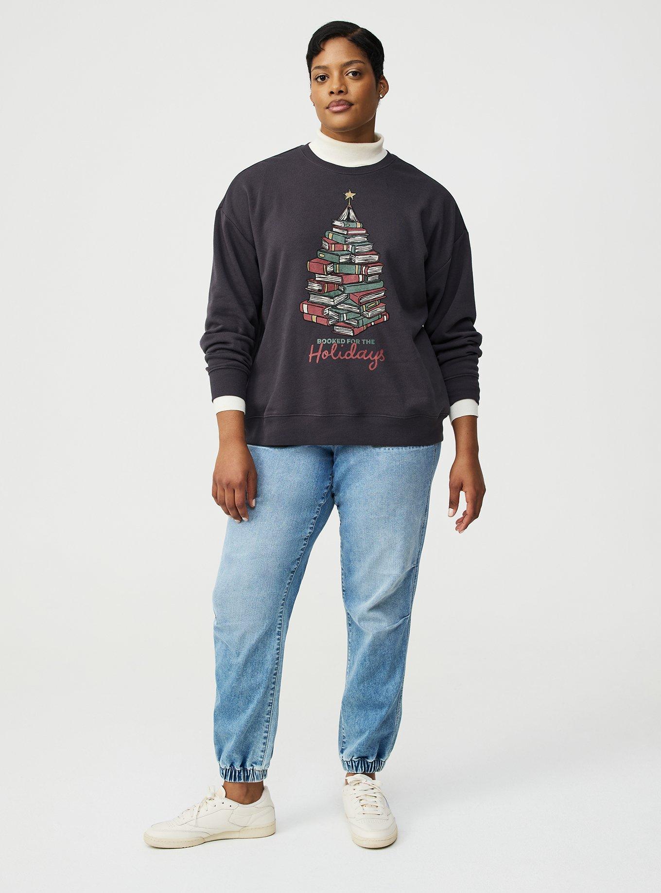 Relaxed Cozy Fleece Sweatshirt