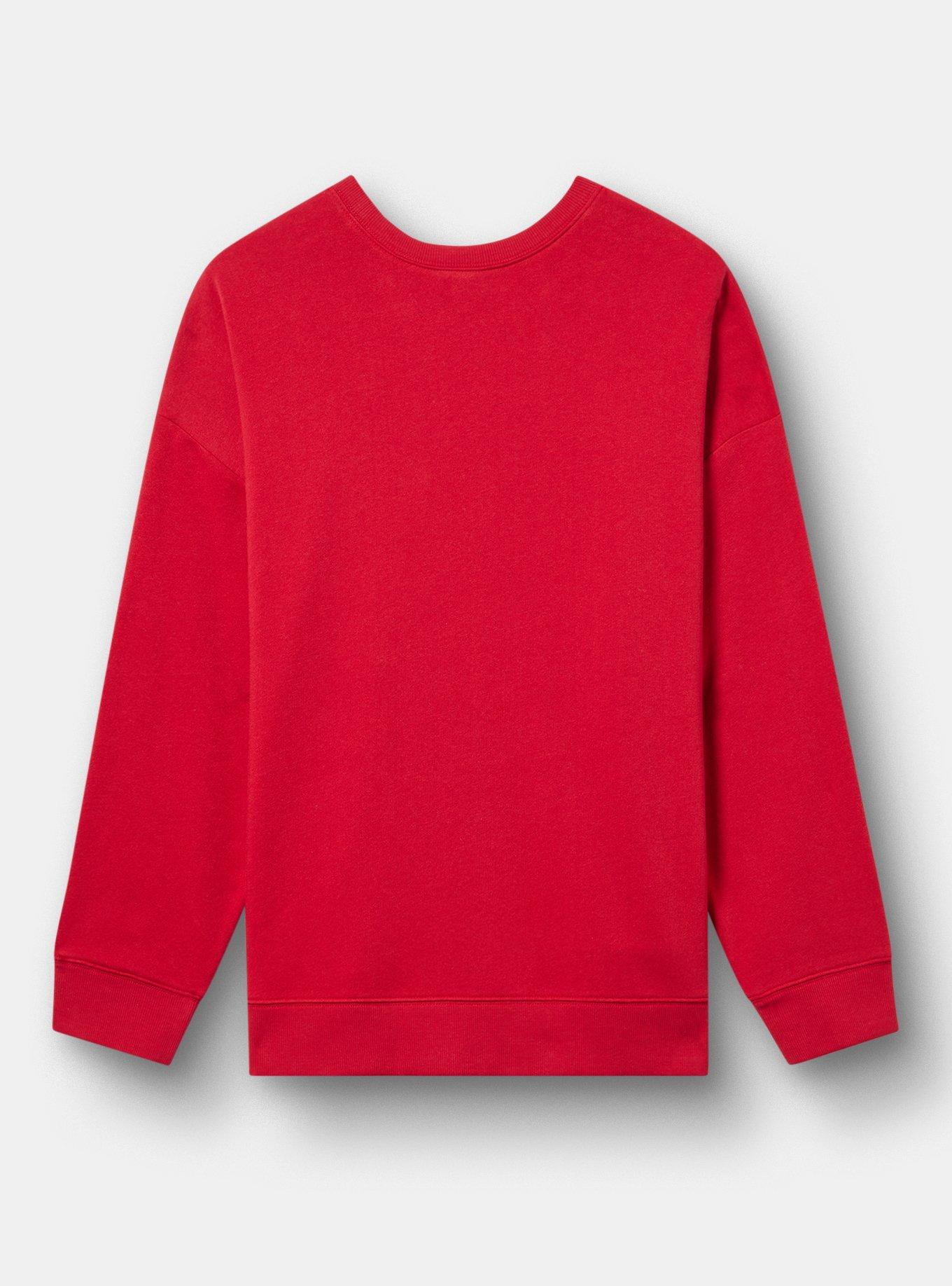 Relaxed Cozy Fleece Sweatshirt