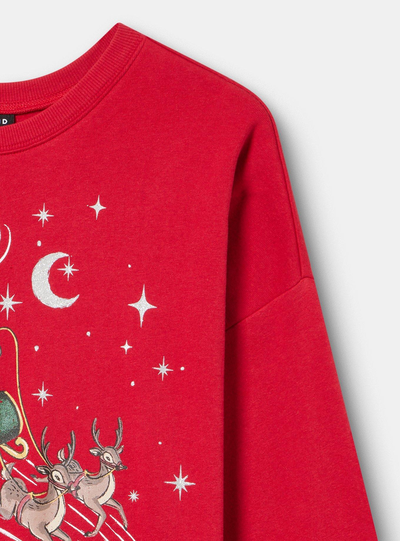 Relaxed Cozy Fleece Sweatshirt