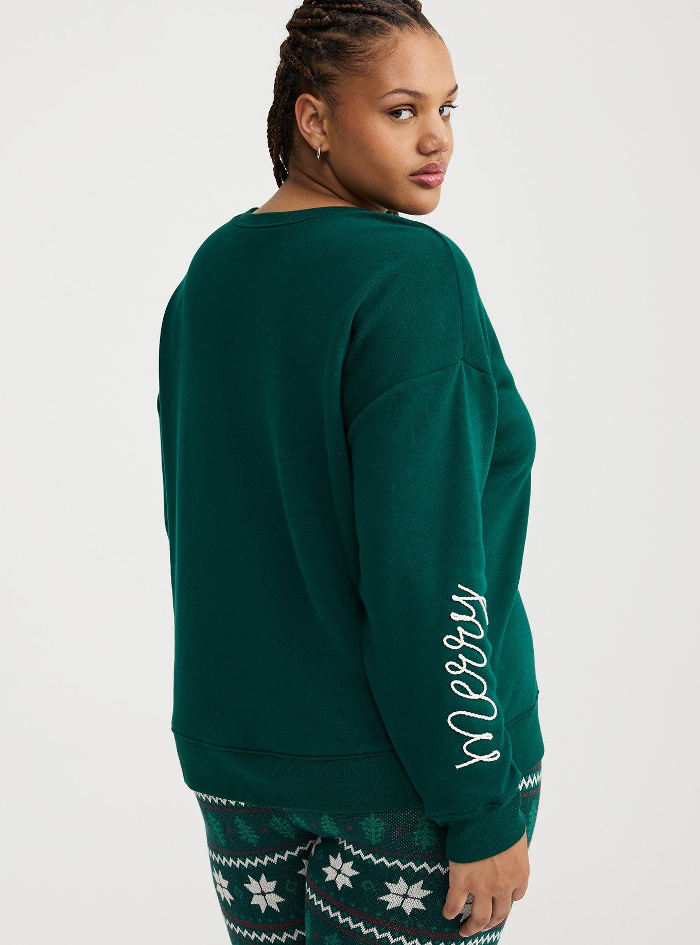 Relaxed Cozy Fleece Sweatshirt