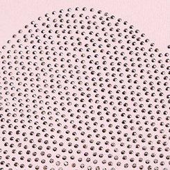 Relaxed Cozy Fleece Sweatshirt, STONE HEART CORAL BLUSH, swatch