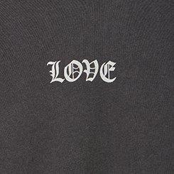 Relaxed Cozy Fleece Sweatshirt, SKETCH WINGS OBSIDIAN, swatch