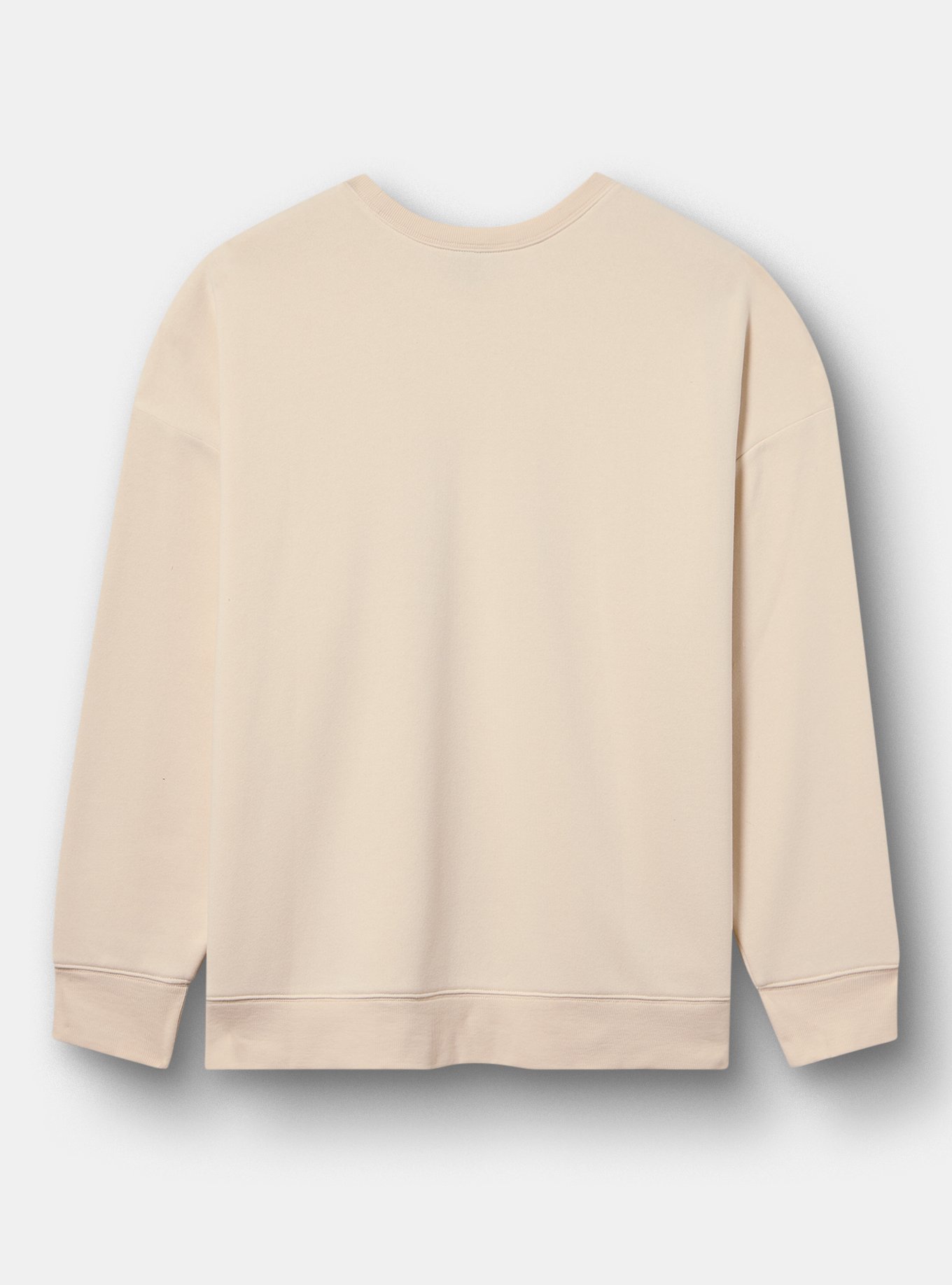 Cozy Fleece Crew Drop Shoulder Sweatshirt, WINTER DESTINATION SCENE WHITECAP GRAY, alternate