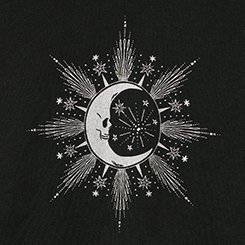 Cozy Fleece Drop Shoulder Crew Sweatshirt, STELLAR MOON DEEP BLACK, swatch