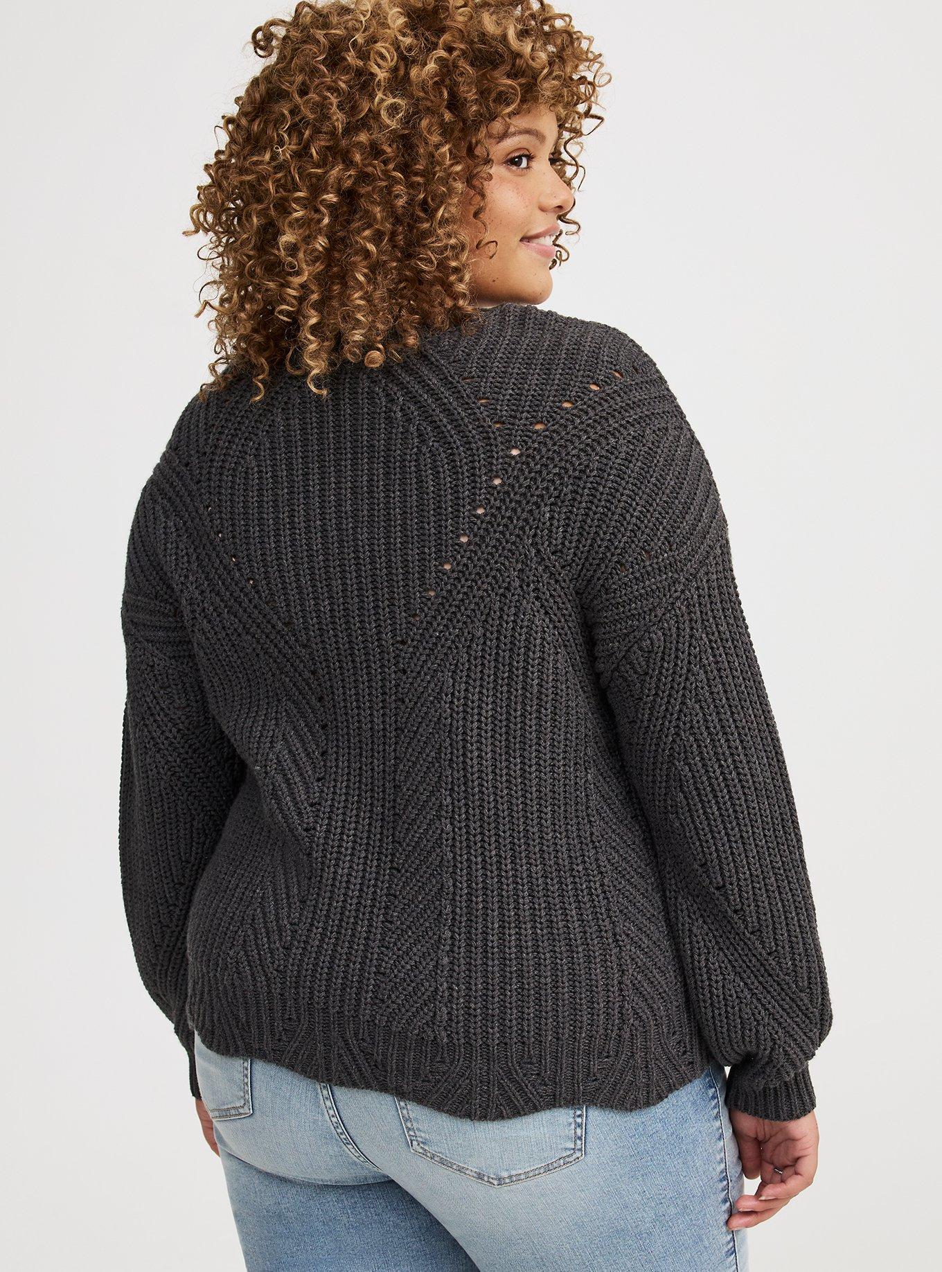 Cable Knit Pullover Sweater