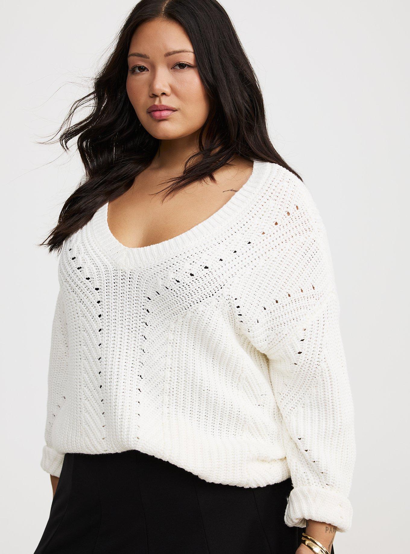 Cable Knit Pullover Sweater