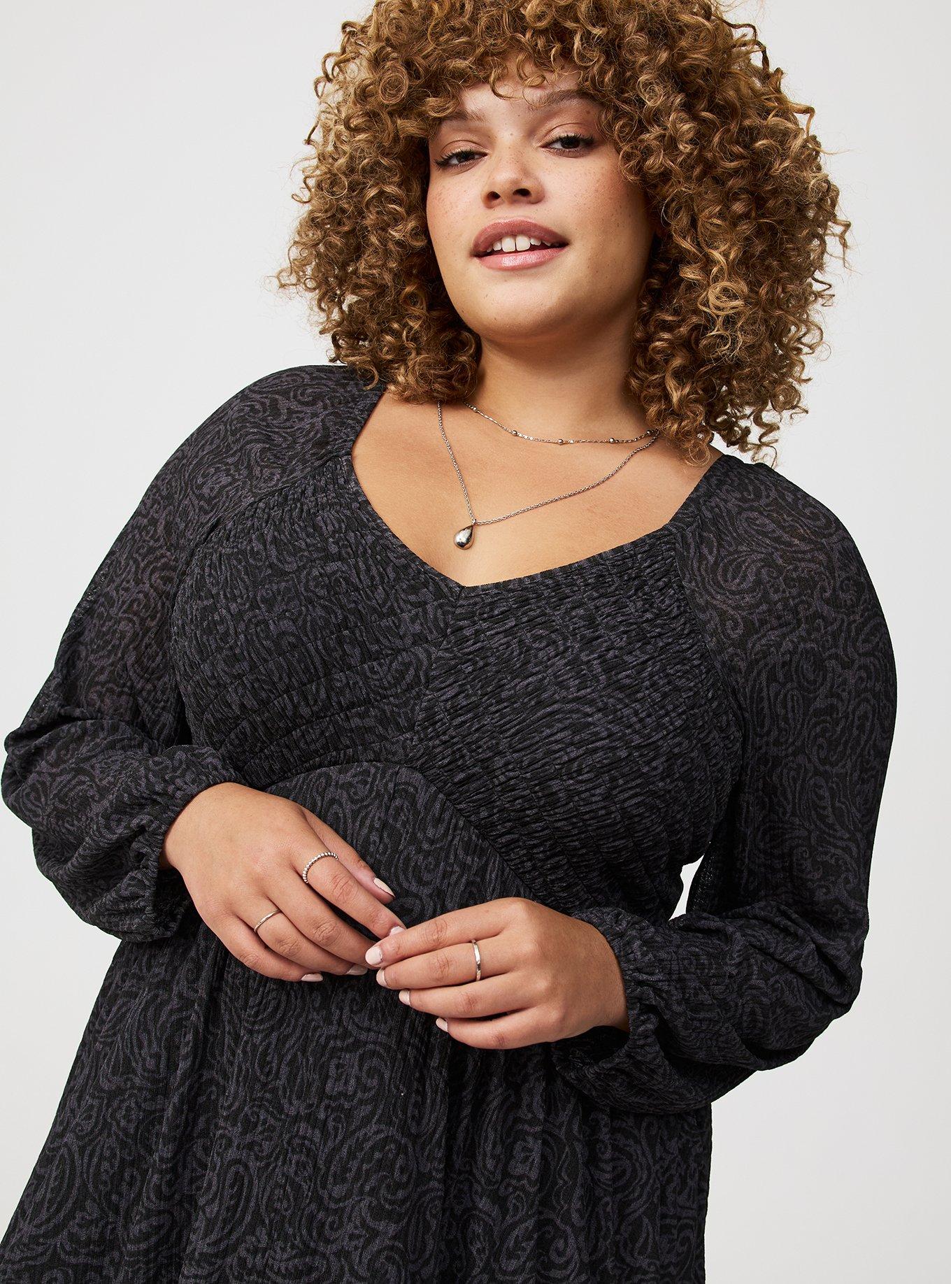 Smocked Bodice Maxi Dress