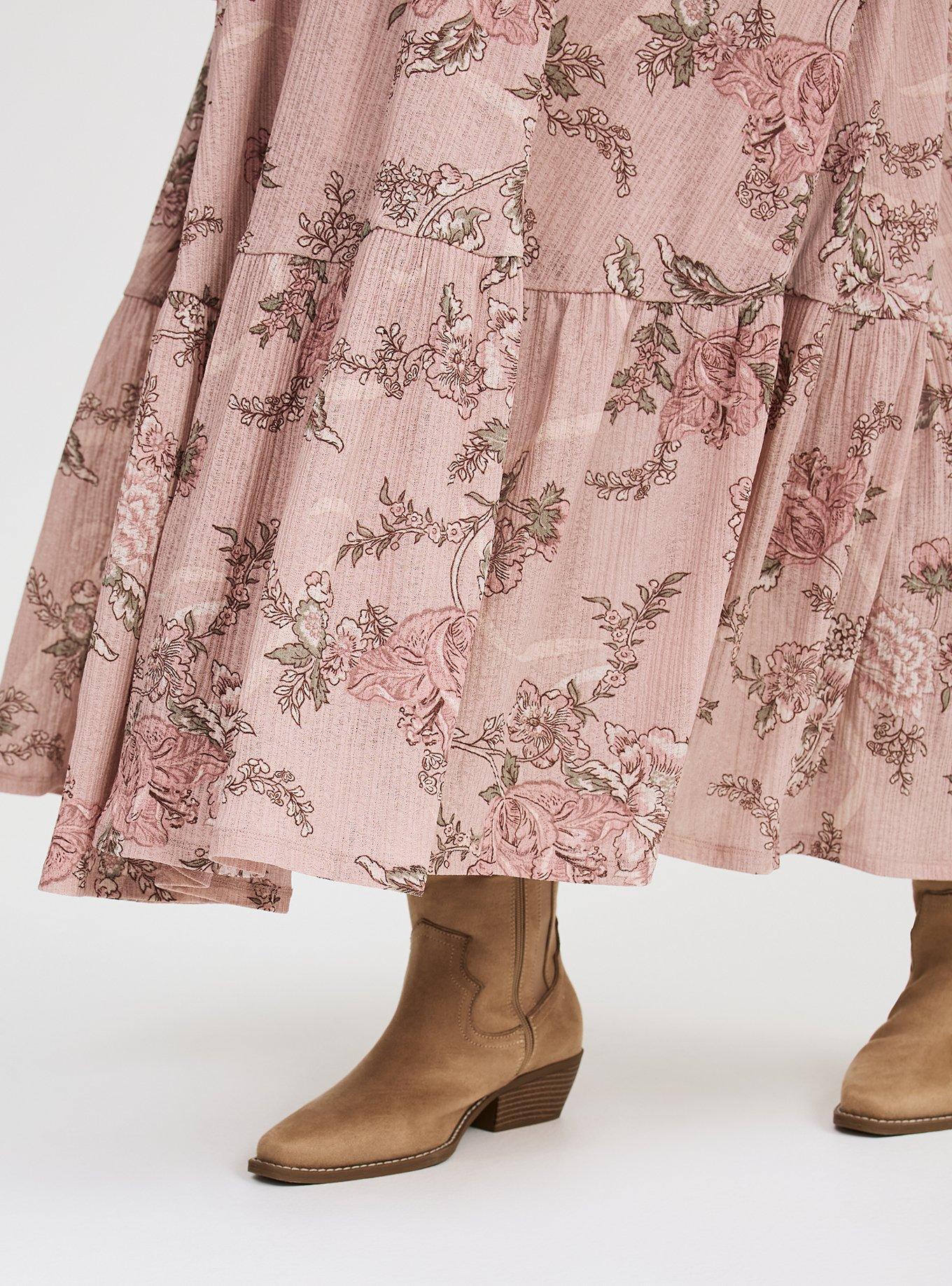 Smocked Bodice Maxi Dress