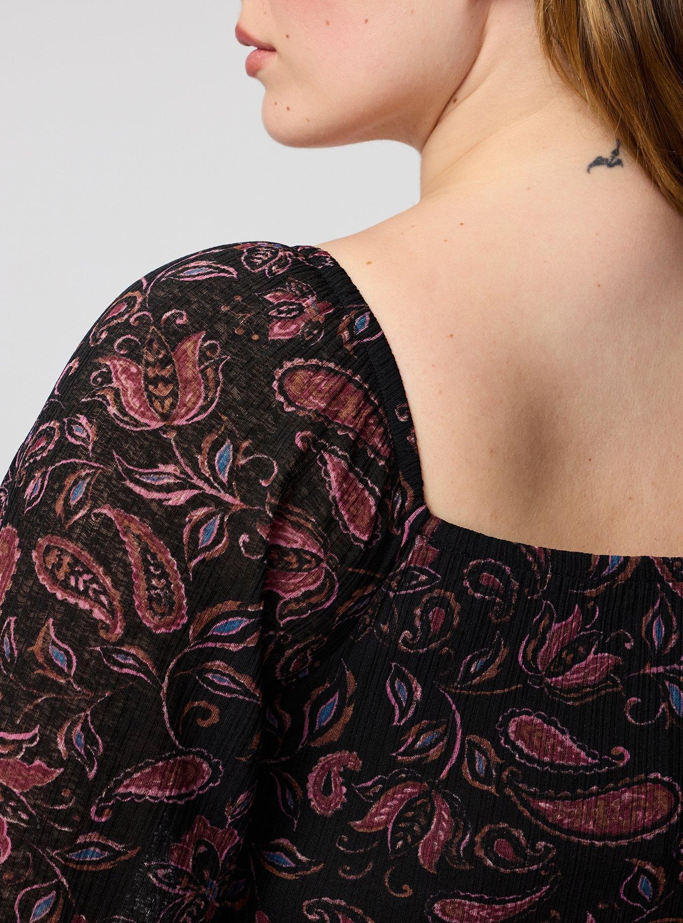 Smocked Bodice Maxi Dress, YAYA PAISLEY MULTI, alternate