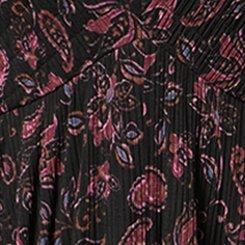 Smocked Bodice Maxi Dress, YAYA PAISLEY MULTI, swatch