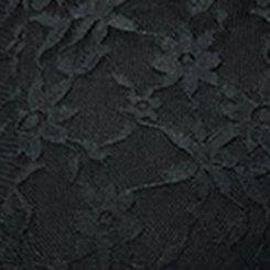 Mix Lace Maxi Dress, DEEP BLACK, swatch
