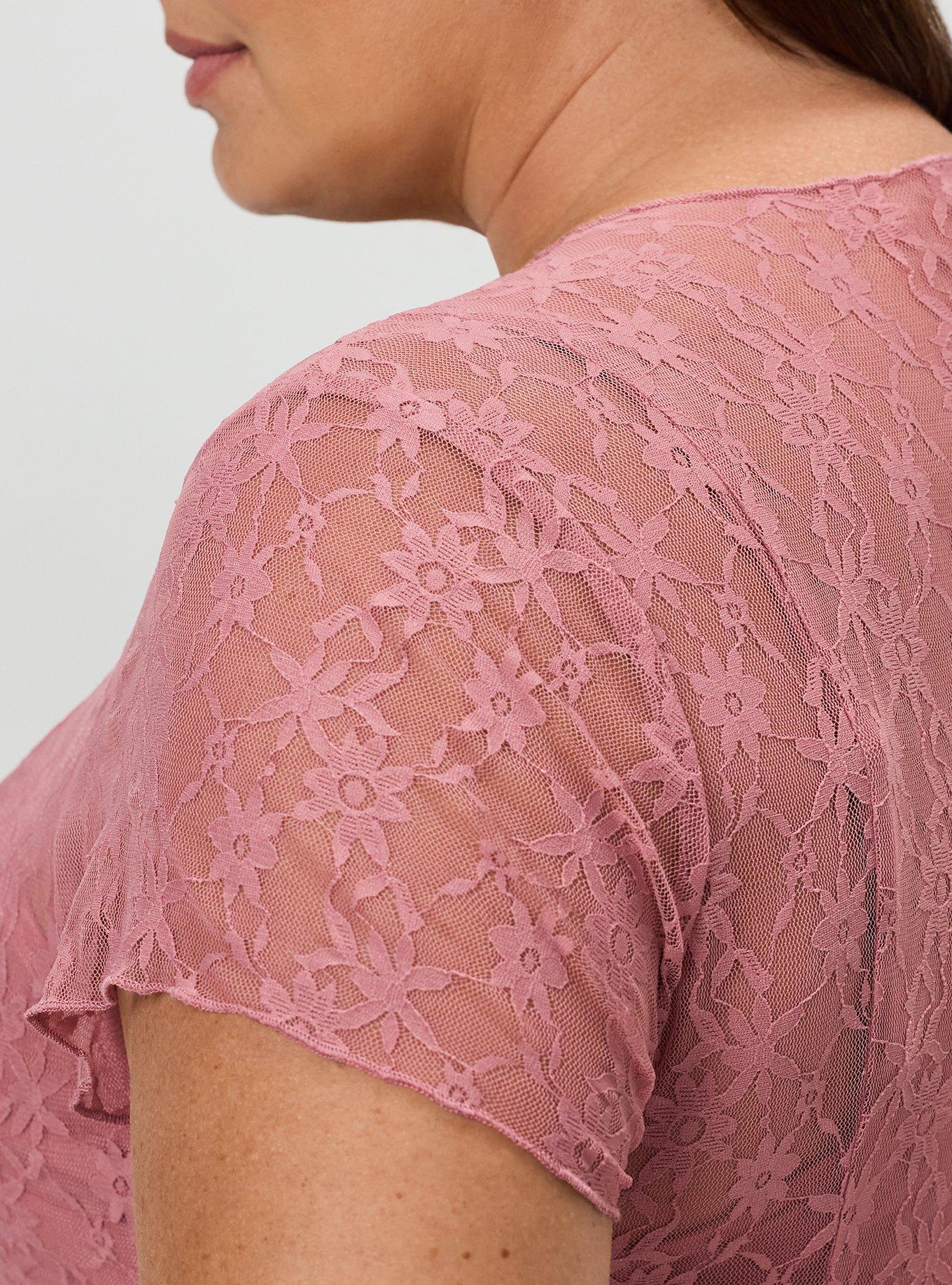Mix Lace Maxi Dress, MESA ROSE, alternate