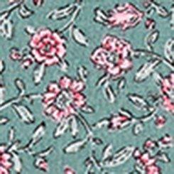 Belle Isle Popover Mini Dress, CALLIE FLORAL DARK FOREST, swatch